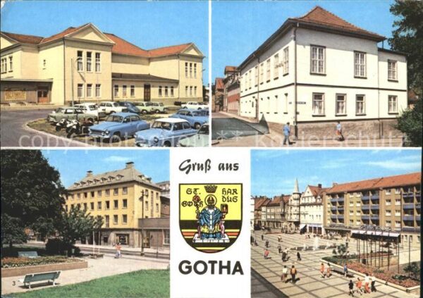 Gotha Thueringen Klubhaus der Einheit Nationale Gedenkst