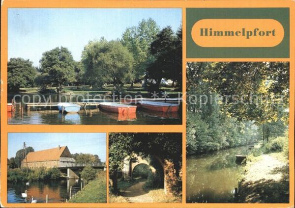 Himmelpfort Bootshafen Stolpesee Brauhaus Schleusen