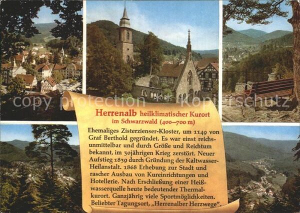 Bad Herrenalb Teilansicht Ehem Zisterzienser Kloster