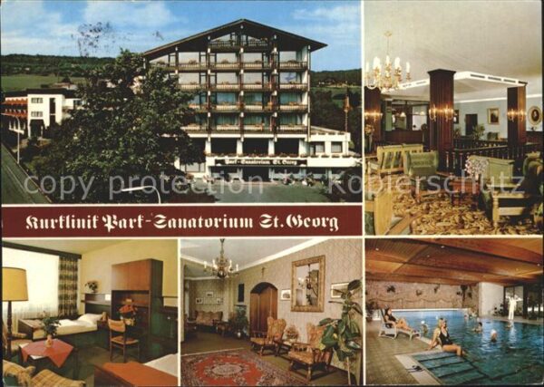 Bad Soden-Salmuenster Kurklinik Park Sanatorium St Georg Zimm
