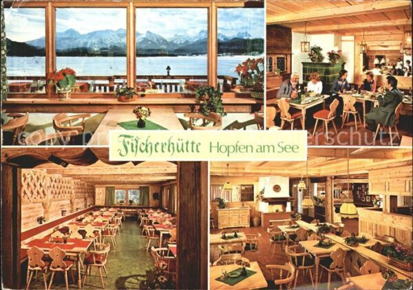 Hopfen See Gasthaus Fischerhütte Gasträume Speises