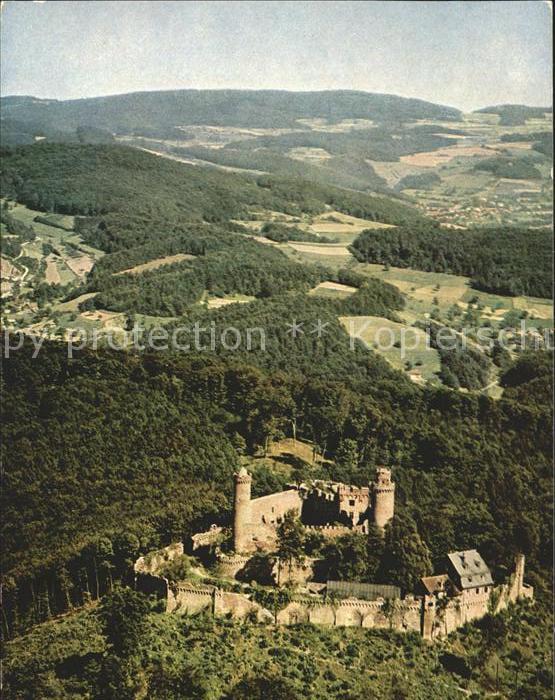 Auerbach Bergstrasse Burgruine Auerbacher Schloss Fliegerauf