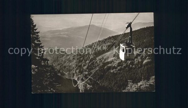 Seilbahn Schauinsland Schwarzwald