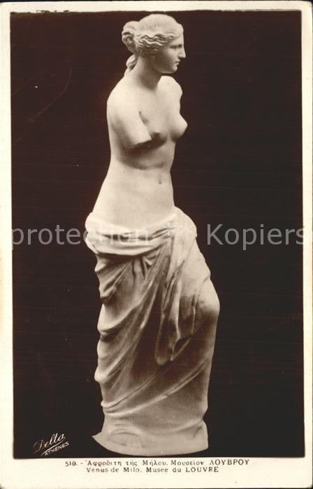 Skulpturen Venus de Milo Musee du Louvre