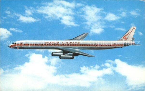 Flugzeuge Zivil World Airways DC-8