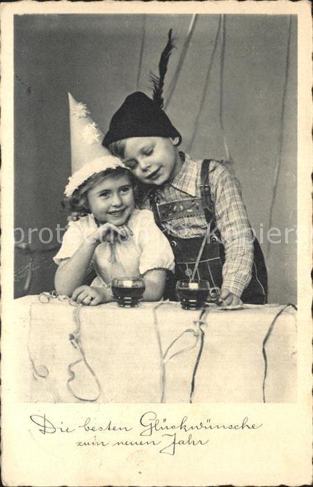 Kinder Child Enfants Neujahr Bowle