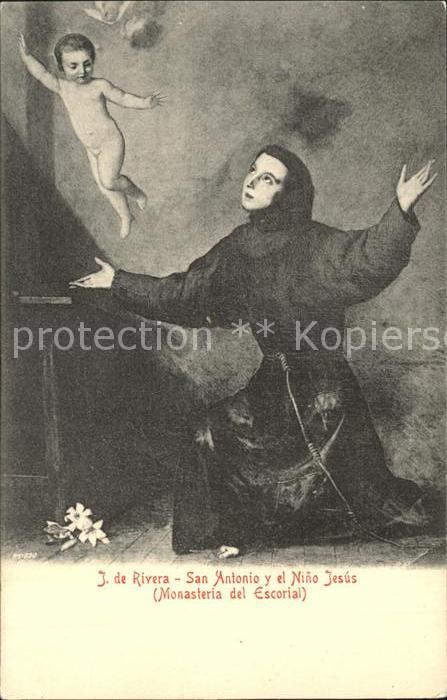 Kuenstlerkarte Religion J. de Rivera San Antonio y el