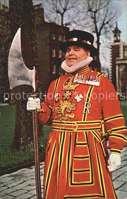 Leibgarde Wache Yeoman Warder Tower of London