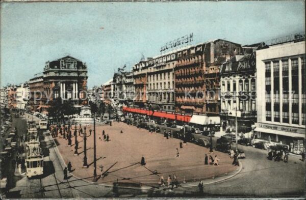 Strassenbahn Bruxelles Place de Brouckere