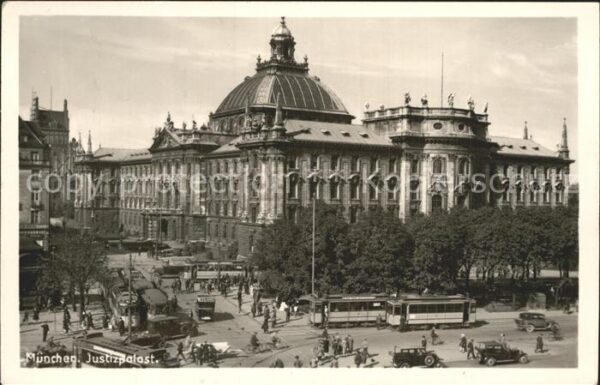 Strassenbahn München Justizpalast
