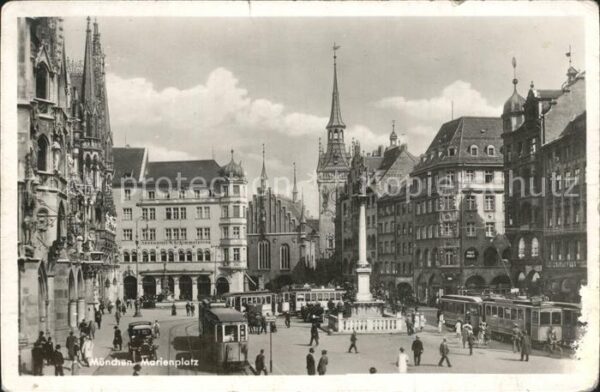 Strassenbahn München Marienplatz