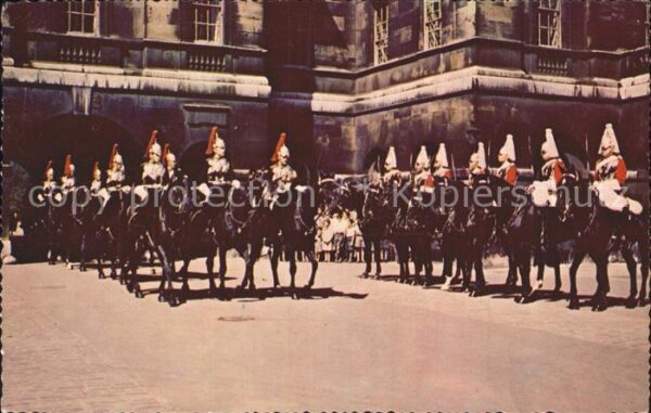 Leibgarde Wache Changing of the Guard Horseguards Parad