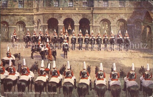 Leibgarde Wache Horse Guards Changing the Guard Whiteha