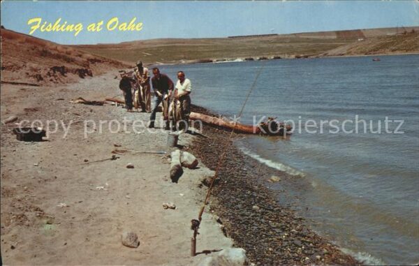Fischerei Oahe Dam Missouri River South Dakota Fi