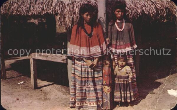 Indianer Native American Indian Maids and Child Musa Isle Indian