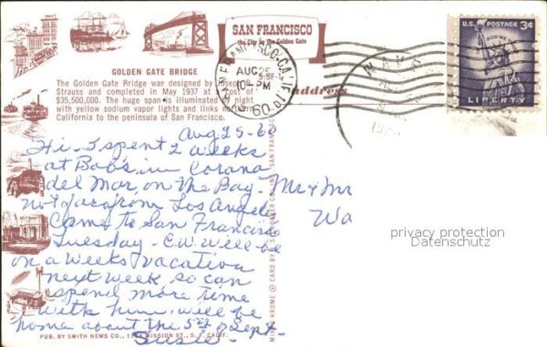 Bruecken Bridges Ponts Golden Gate Bridge – Bild 2