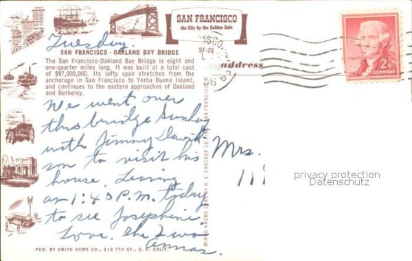 Bruecken Bridges Ponts Oakland Bay Bridge San Francisco – Bild 2