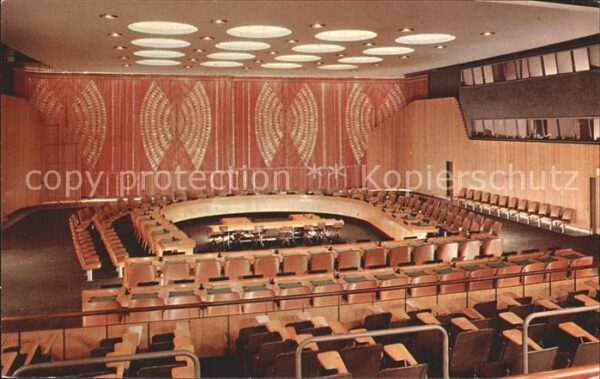 Politik Economic and Social Council Chamber Uni
