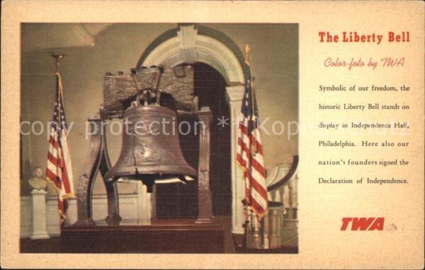 Kirchenglocke Churchbell Cloche Eglise Liberty Bell Independence Hall Philadel