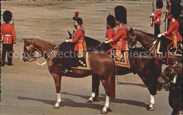 Leibgarde Wache Queen Elizabeth II. Trooping the Colour