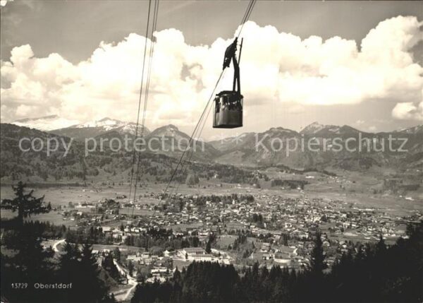 Seilbahn Nebelhorn Oberstdorf Allgäu
