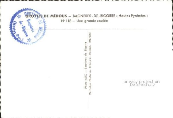 Hoehlen Caves Grottes Medous Grande Coulee Bagneres-de-Bigorr – Bild 2