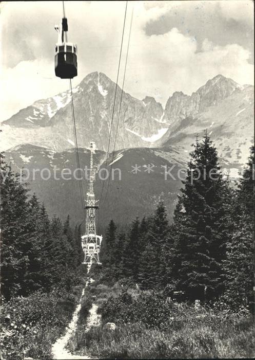 Seilbahn Tatransky Narodny Park Lanovka na Lomni