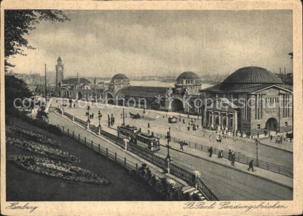 Strassenbahn Hamburg St. Pauli Landungsbrücken