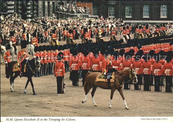 Leibgarde Wache Queen Elizabeth II. Trooping the Colour