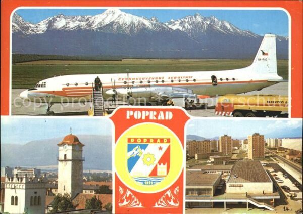 Flugzeuge Zivil Ceskoslovenske Aerolinie Poprad