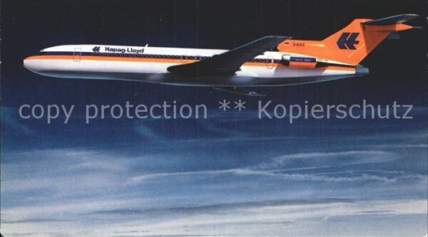 Flugzeuge Zivil Hapag-Lloyd Boeing-Jet 727-200