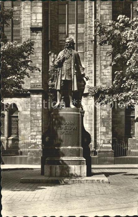 Bach Johann Sebastian Denkmal Leipzig