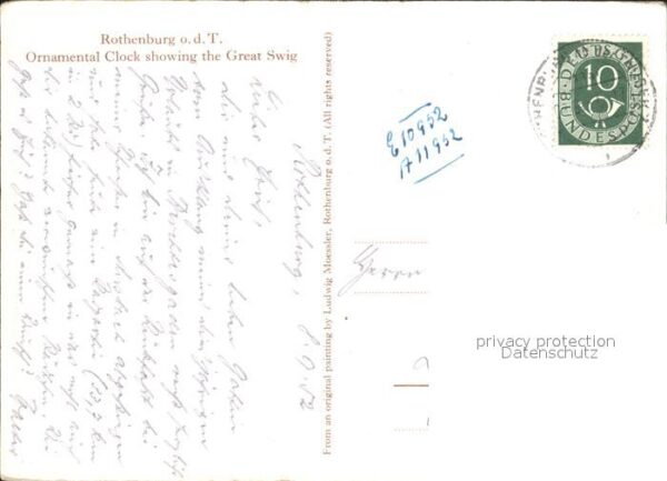 Uhren Rothenburg Tauber Great Swig – Bild 2