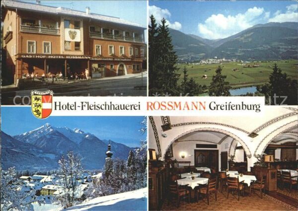 Greifenburg Hotel-Fleischhauerei Rossmann