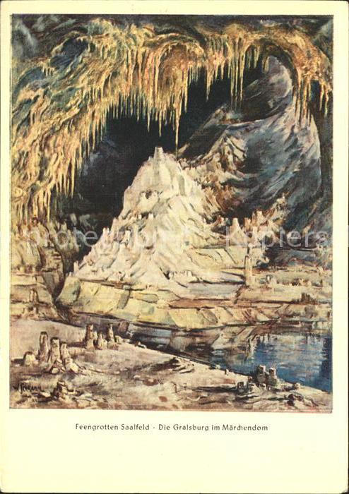 Hoehlen Caves Grottes Feengrotten Saalfeld Gralsburg Märchend