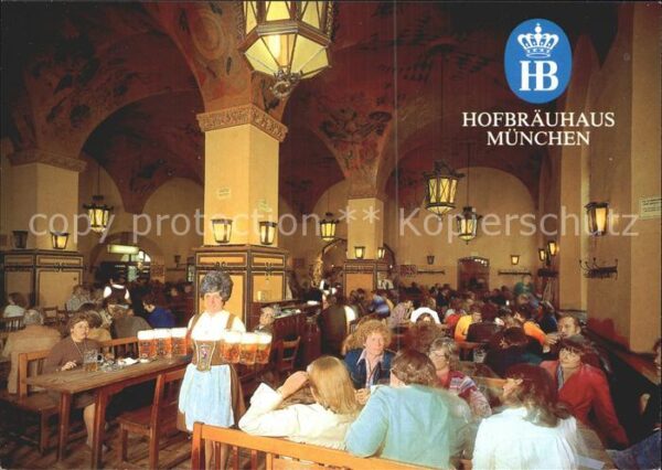 Hofbraeuhaus Muenchen Bier Bierschwemme