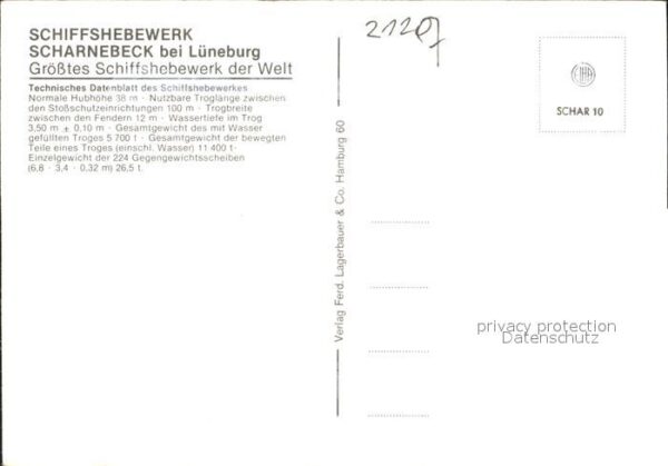 Schiffe Ships Navires Schiffshebewerk Scharnebeck Lüneburg – Bild 2