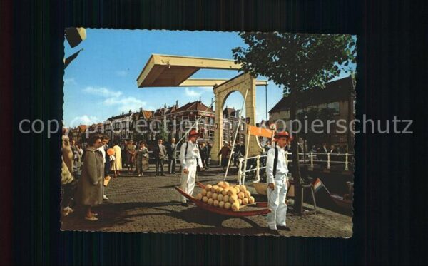 Kaese Kaeserei Alkmaar Käsemarkt