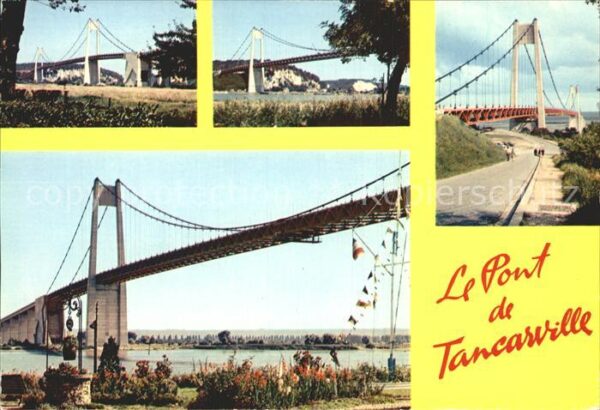 Bruecken Bridges Ponts Pont de Tancarville