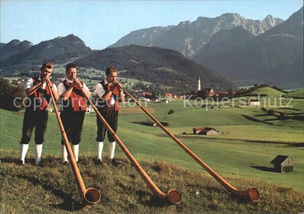 Alphorn Alphornbläser Allgäu