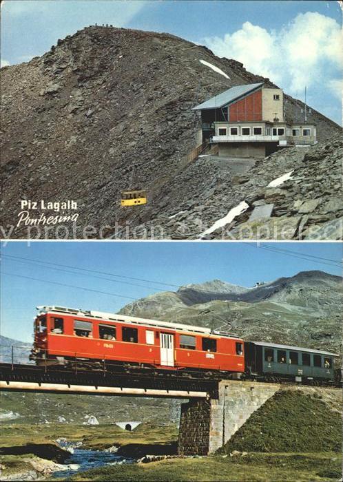 Eisenbahn Piz Lagalb Pontresina Seilbahn
