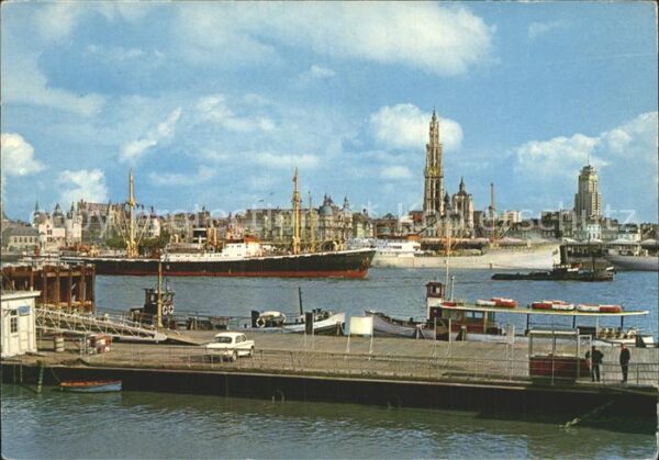 Schiffe Ships Navires Antwerpen De Rede