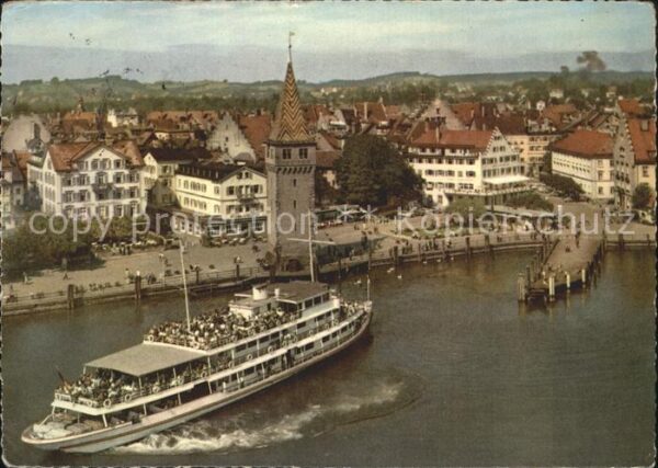 Motorschiffe Lindau Bodensee Hafen