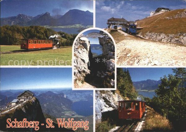 Zahnradbahn St. Wolfgang Schafberg Wolfgangsee Mond