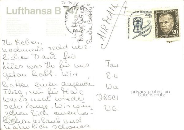 Lufthansa B 747 – Bild 2