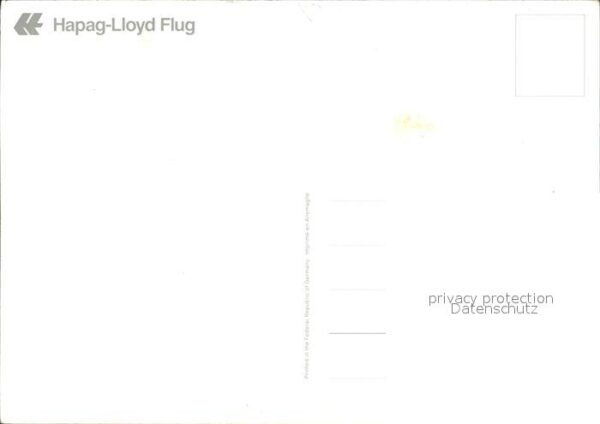 Flugzeuge Zivil Hapag-Lloyd – Bild 2