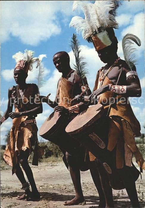 Typen Afrika Akamba Drummers