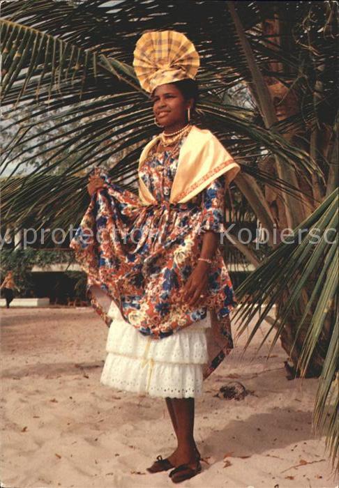 Typen Afrika Kreolen-Tracht