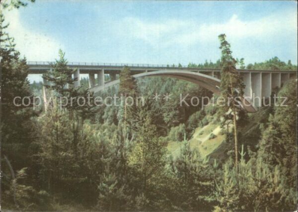Bruecken Bridges Ponts Teufelstalbrücke Hermsdorf