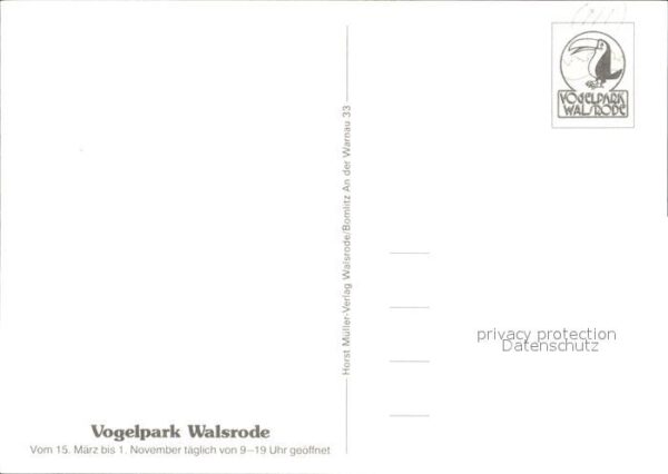 Voegel Vogelpark Walsrode Papagei Strauss – Bild 2